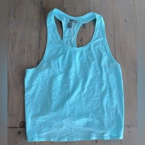 Sweaty Betty light blue tank athletic top NWOT